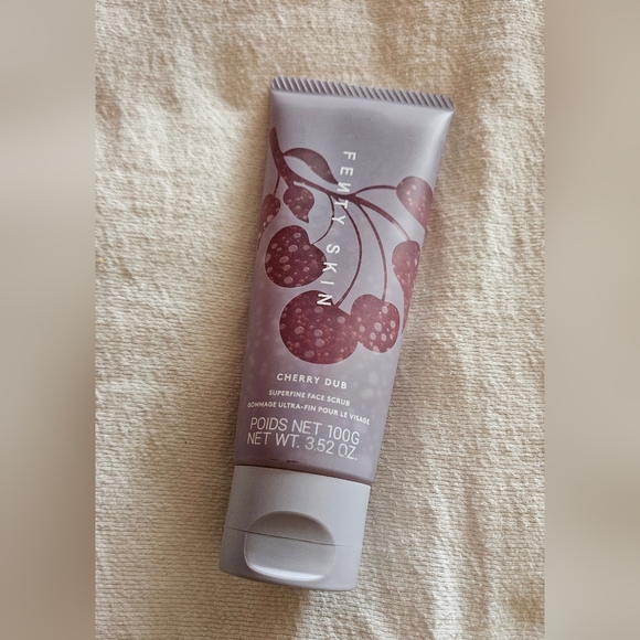 FENTY Skin Cherry Dub Superfine Face Scrub Full Size 3.52oz Sealed New Vegan GF - Picture 2 of 7